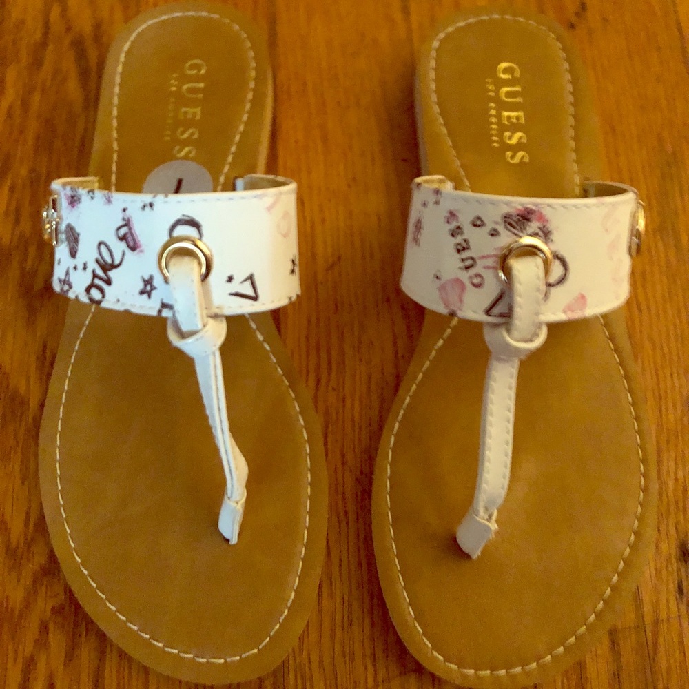 Guess Sandals New Never Worn